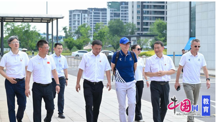 国际大体联高层代表团访问成都体育学院 共商国际体育合作新蓝图(图1)