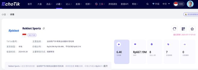喜运达资讯：板式网球在印尼TikTok大爆发！小众运(图4)