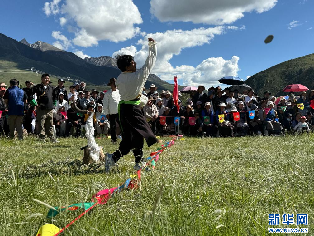 西藏桑日县增期乡举办农牧民运动会(图2)