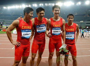 男子4X200自接中国队创造亚洲纪录(中国男子4x100m接力回放)(图1)