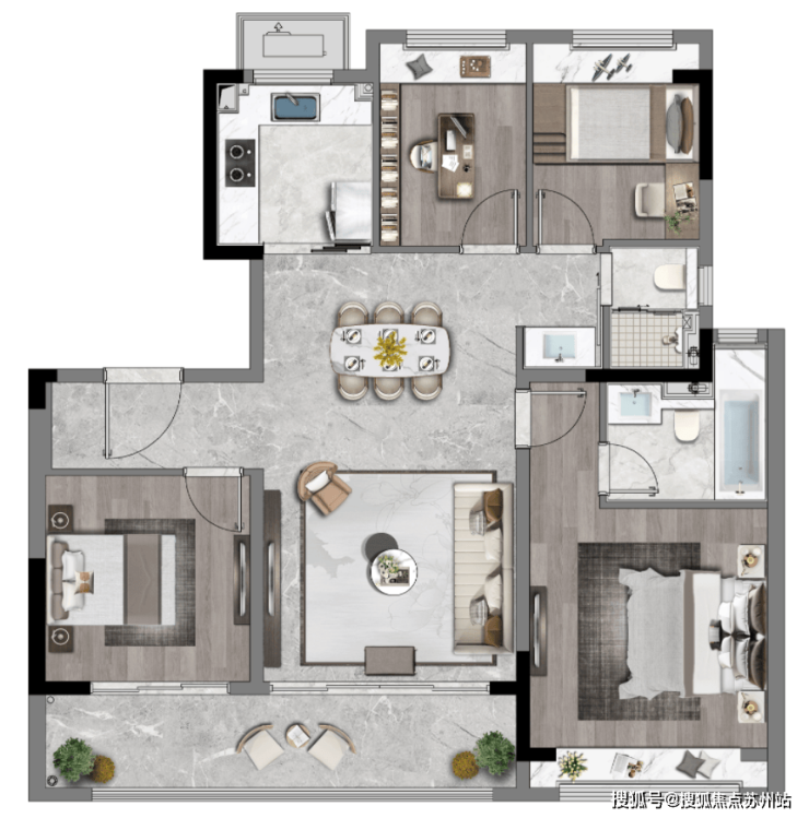 利率下调10基点臻美洋房海棠喜舍开启品质生活(图5)