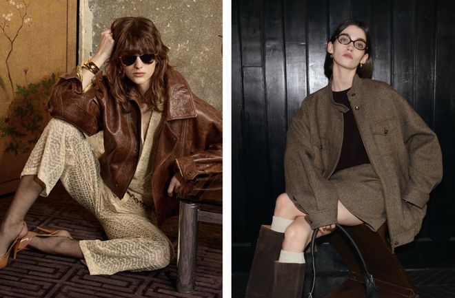 2025 秋冬趋势「琥珀流光」：游牧风、高智风、复古甜酷机能运动风关键单品与面料分析(图7)