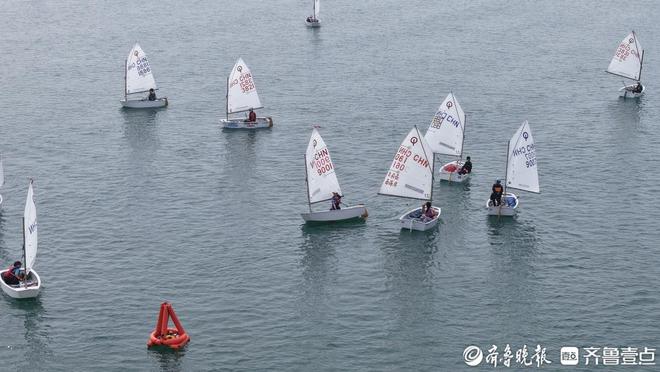 青岛市第六届运动会青少年帆船赛落幕市南崂山市北获团体前三