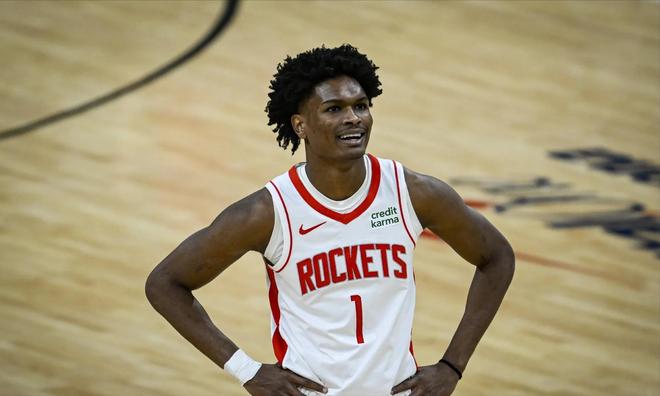 净胜分+107！名记晒阿门控卫数据范乔丹报销火箭却因祸得福(图5)