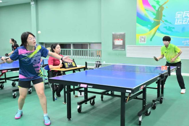 “乒”尽全力“乒”出精彩静安区第三届运动会乒乓球总决赛落下帷幕(图5)