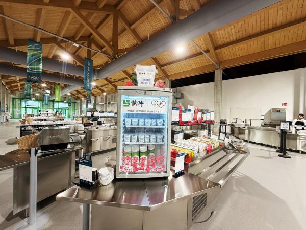 蒙牛产品服务米兰冬奥会 营养全球体育健儿的“要强”(图1)